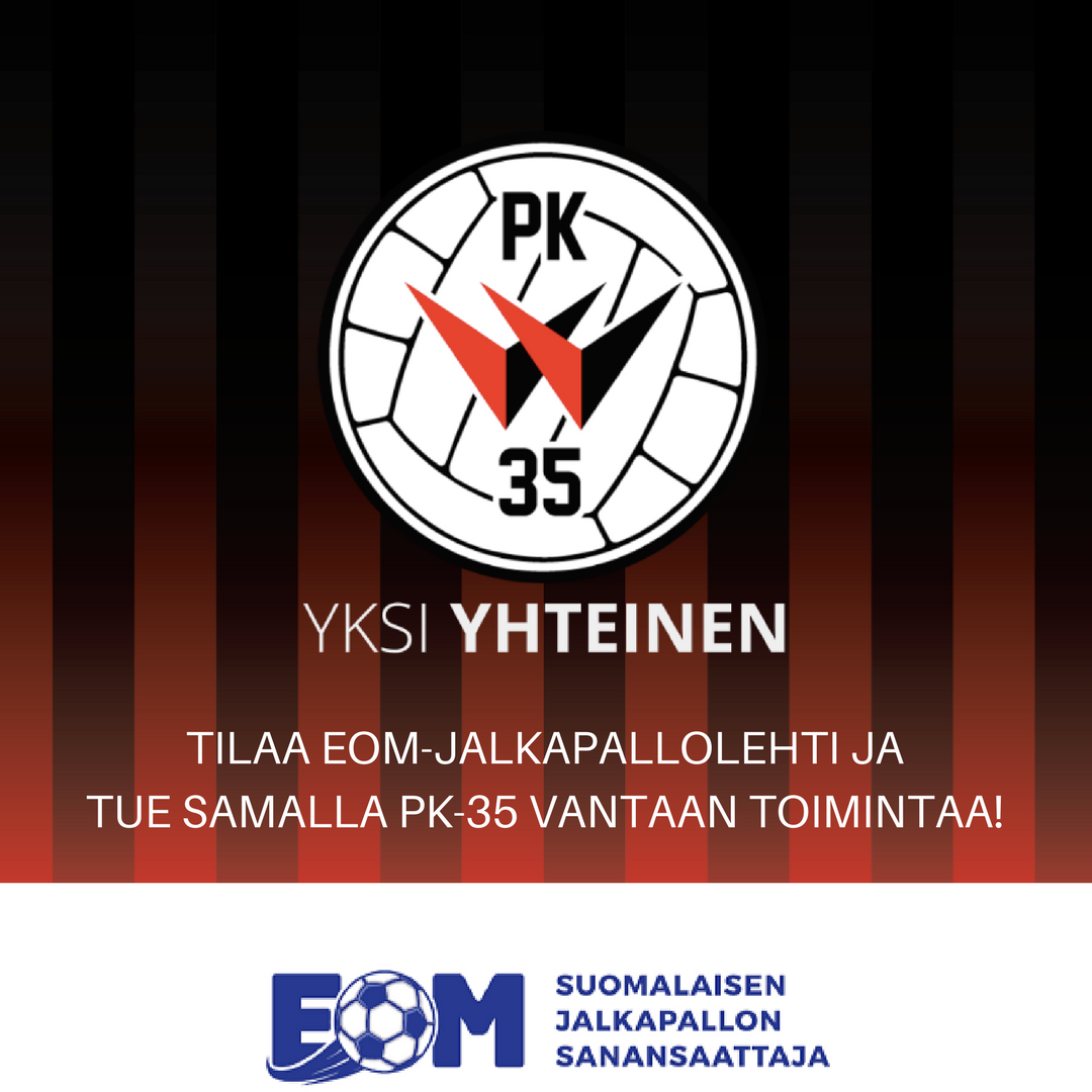 PK-35 Vantaa Ja EOM-jalkapallolehti Yhteistyöhön