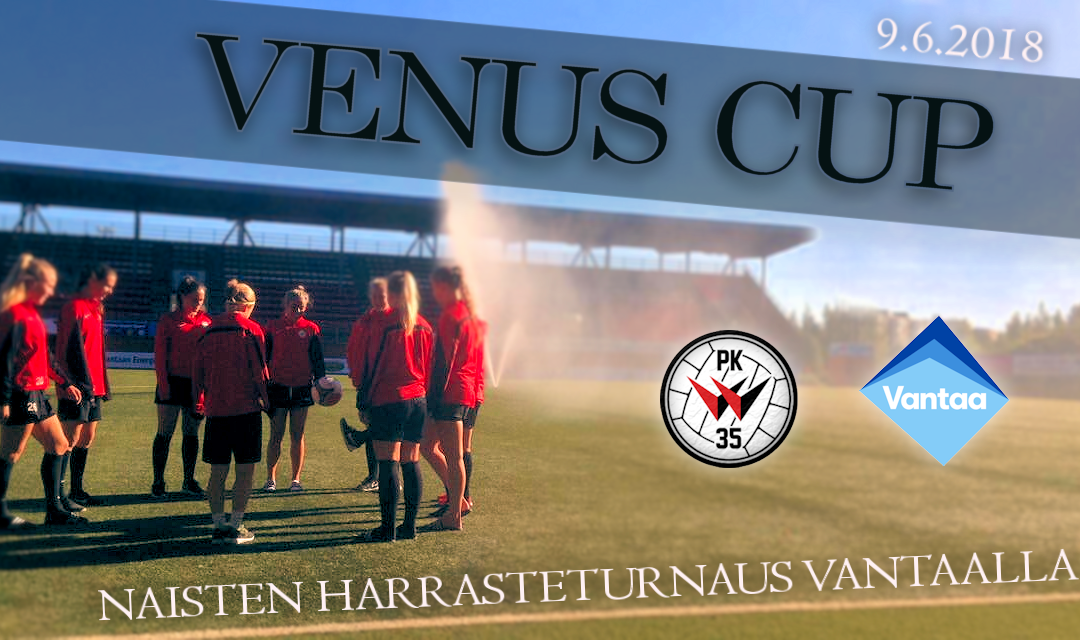 Venus Cup lähestyy – vielä ehdit ilmoittautua mukaan!