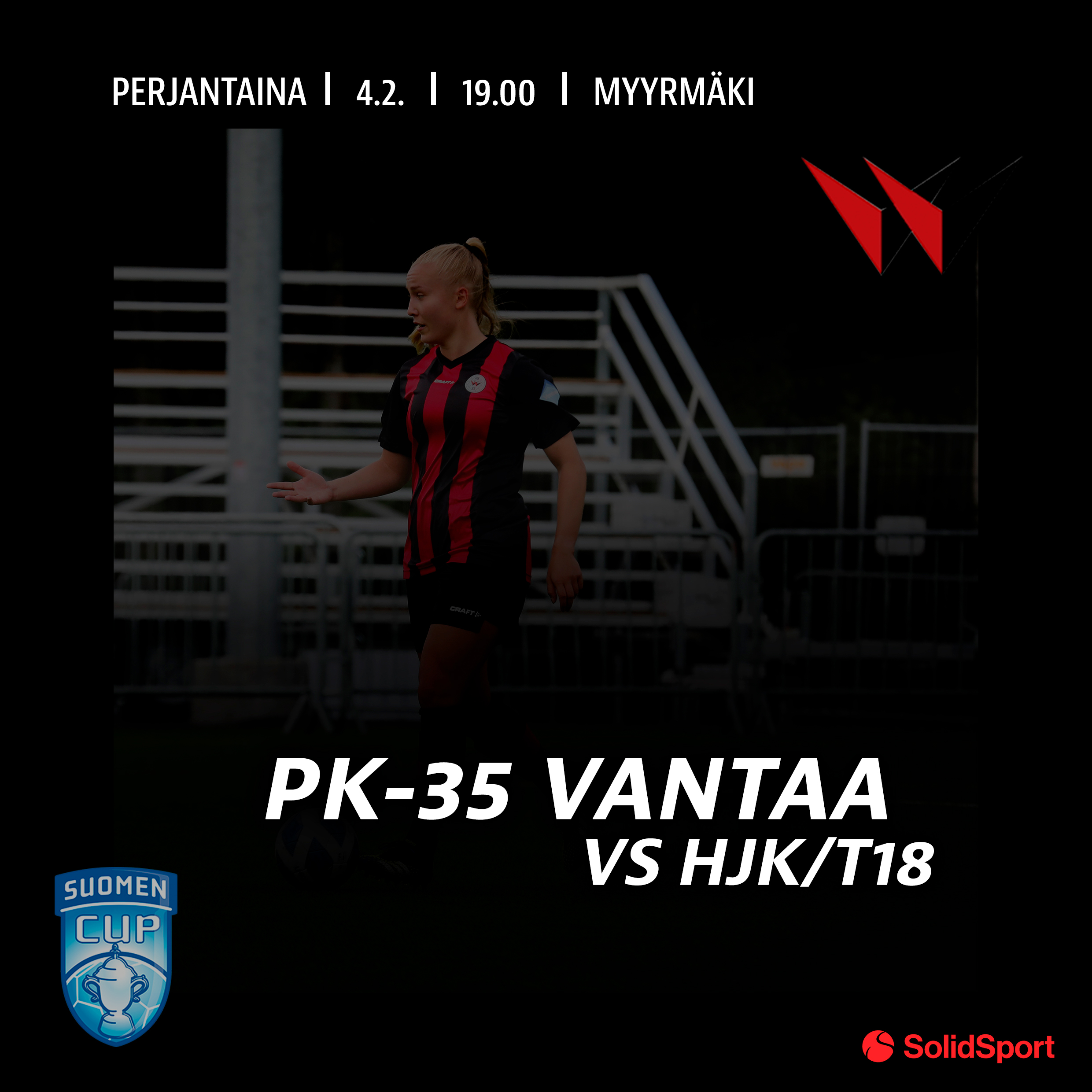 Suomen Cup, PK 35 Vantaa – HJK T18