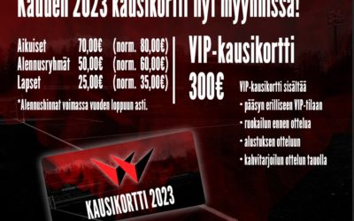 PK-35 Vantaan kausikortit kaudelle 2023 nyt myynnissä!