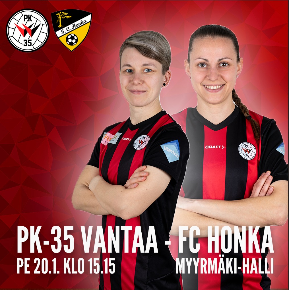 PK-35 Vantaa avaa harjoitusottelut FC Honkaa vastaan