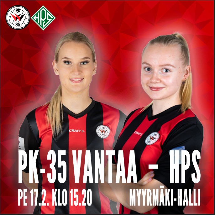 PK-35 Vantaa saa perjantaina vieraakseen HPS:n