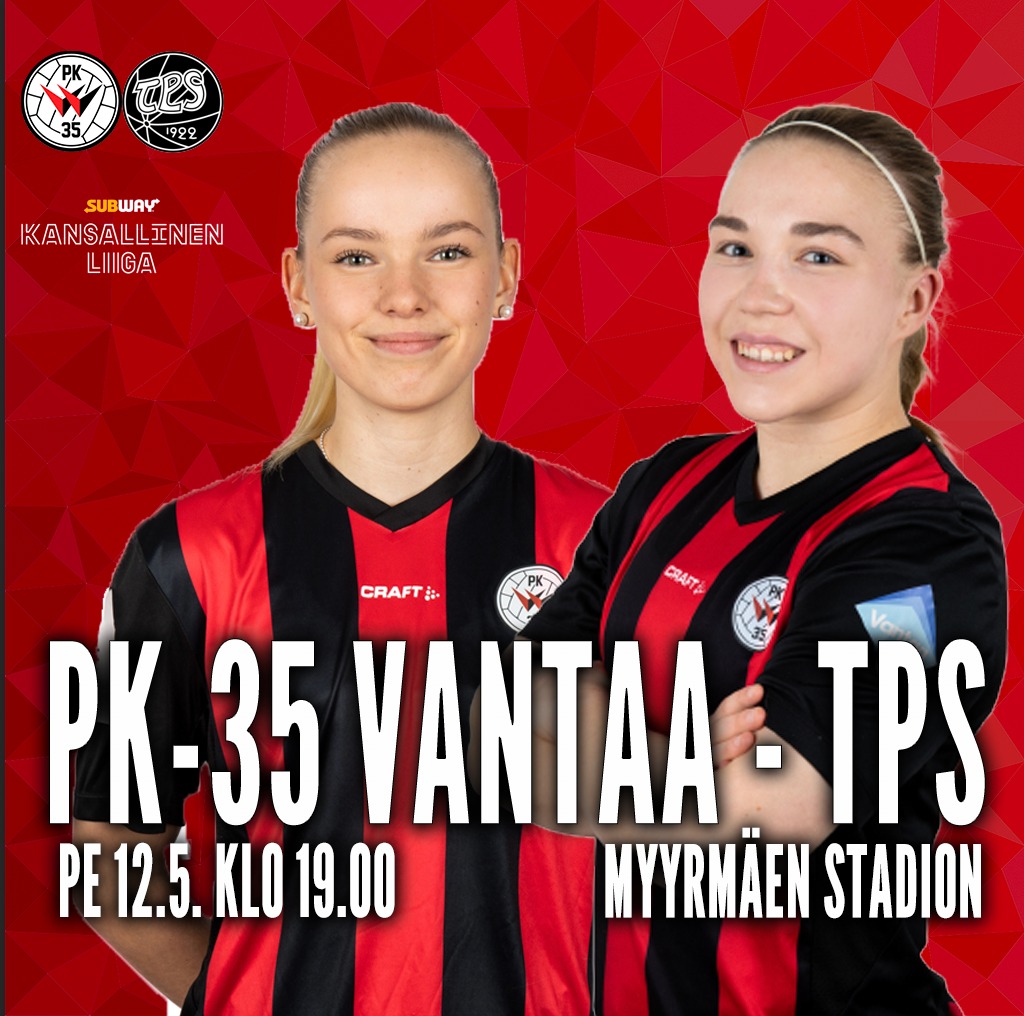 PK-35 Vantaa saa perjantaina vieraita Turusta