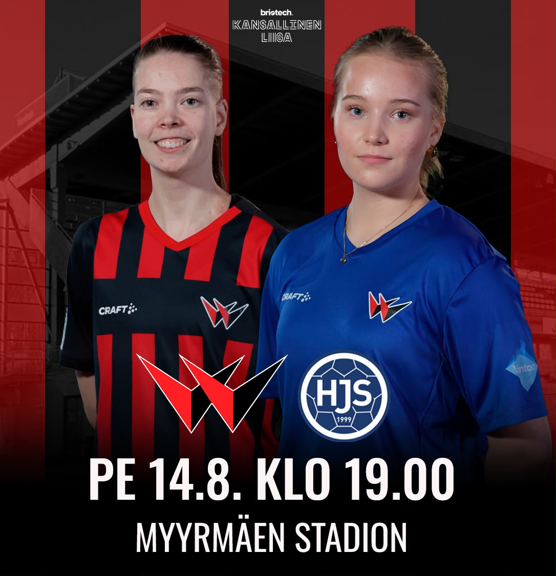 Liigakarsintasarja, PK-35 Vantaa – HJS 14.8.2026